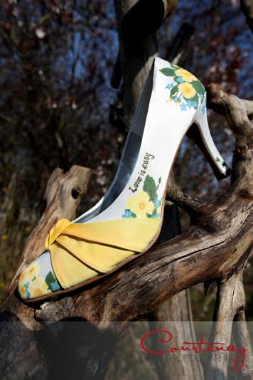 Primrose spring wedding shoes