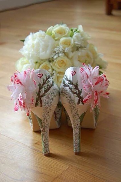 Twilight wedding shoes