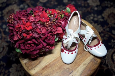 pretty shoes for bride with disability