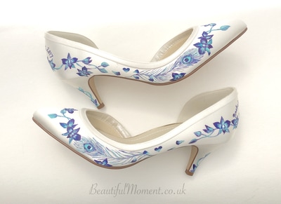 peacock-feather-painted-wedding-shoes