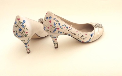 floral-personalised-wedding-shoes